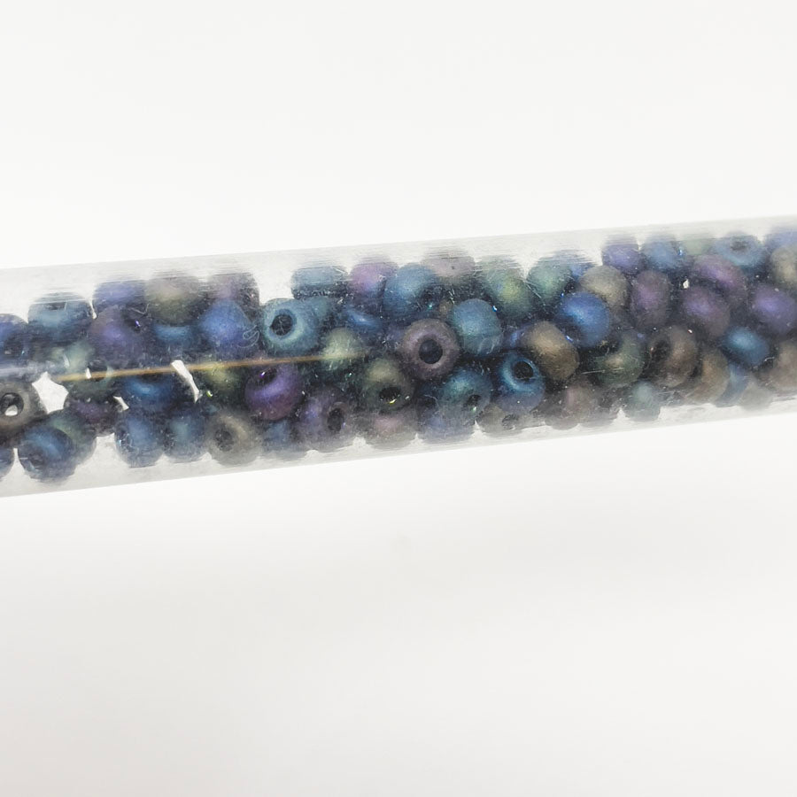 Cool Tones Large Seed Beads