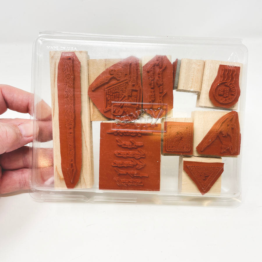 Writer's Set Wood Stamps by Stampin' Up