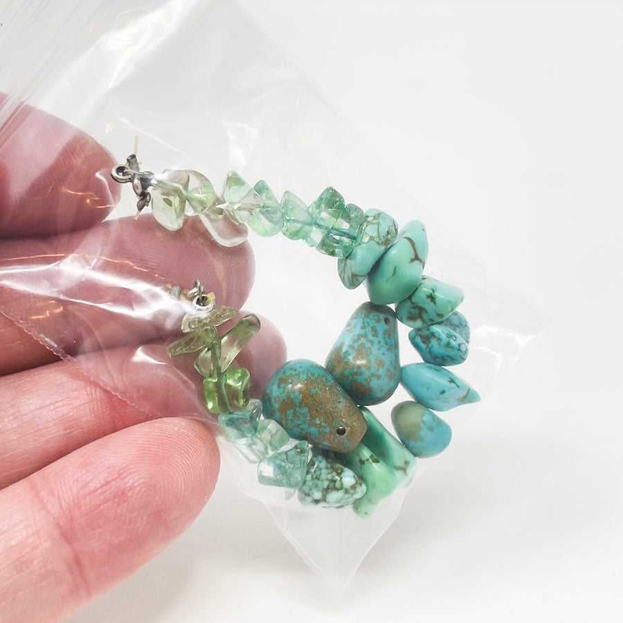 Green & Turquoise Bead Bundle