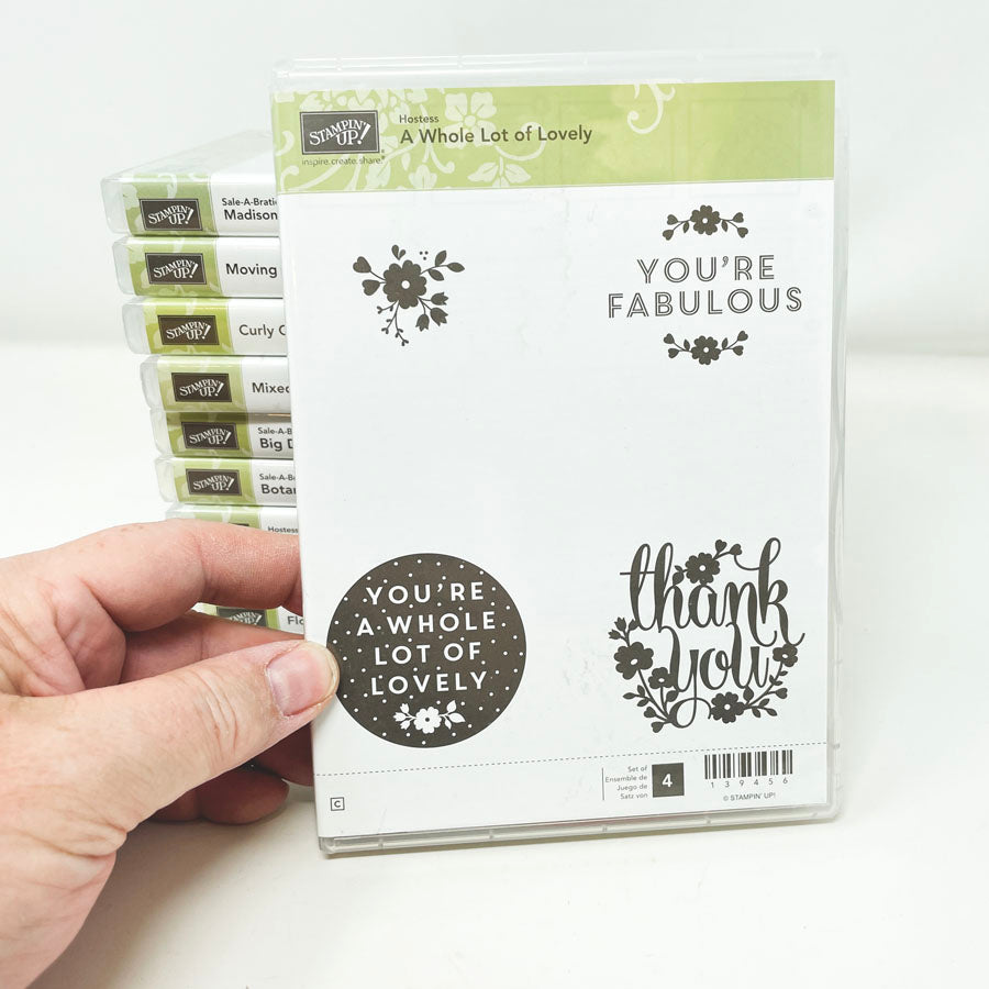 Stampin' Up Cling Stamp Sets