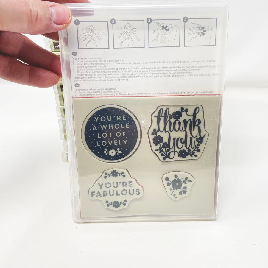 Stampin' Up Cling Stamp Sets