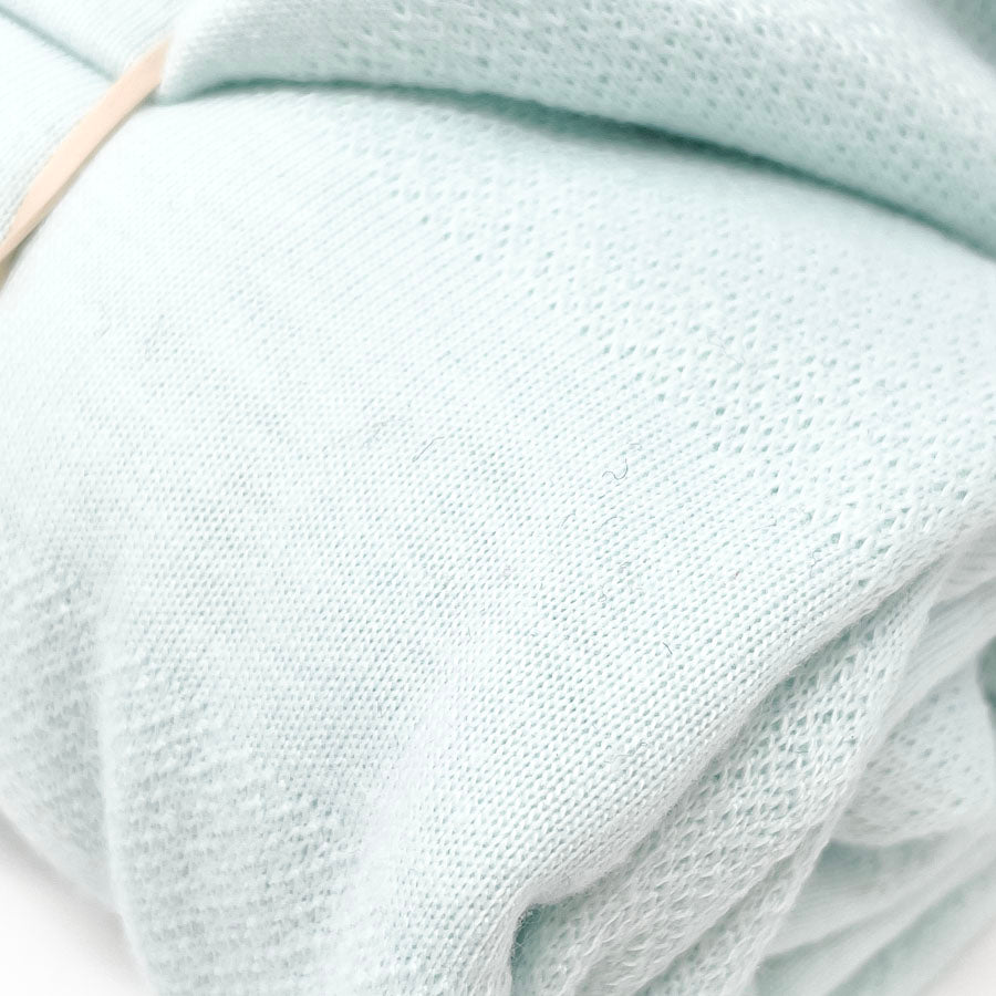 2 Yds - Seafoam Textured Jersey Fabric