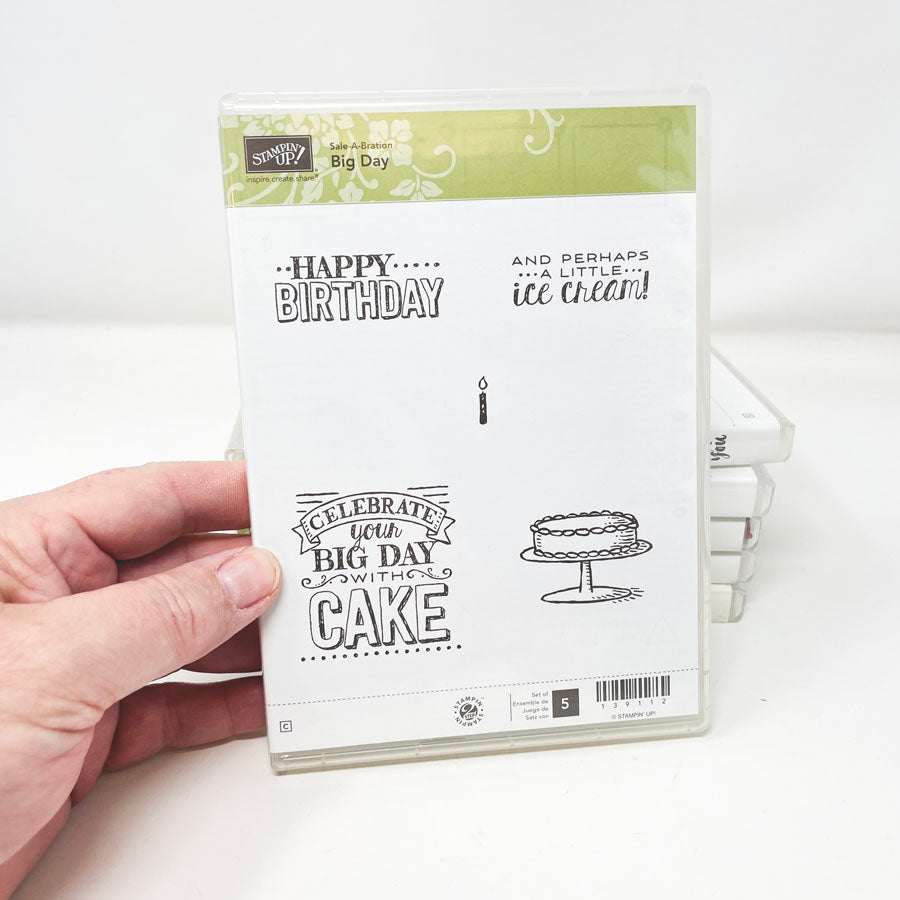 Stampin' Up Cling Stamp Sets