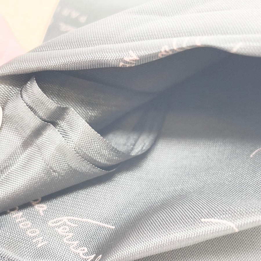 2 Yds - Marissa Ferrare Black Lining Polyester Fabric