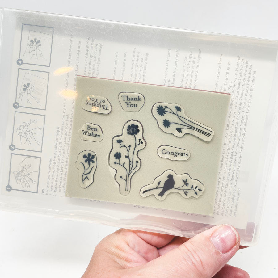 Stampin' Up Cling Stamp Sets