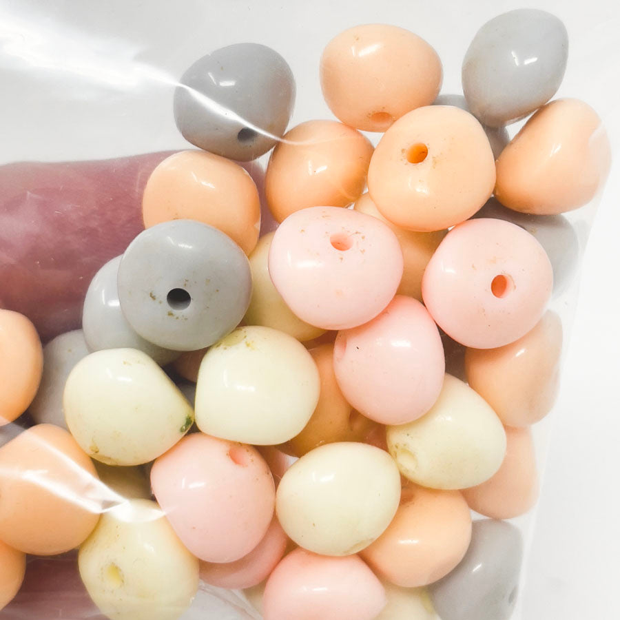 Pastel Plastic Bead Pack
