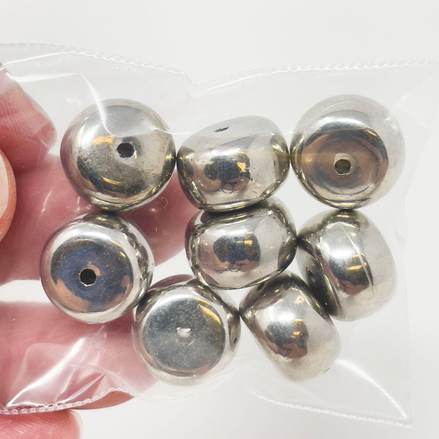 Plastic Metallic Spacer Bead Pack