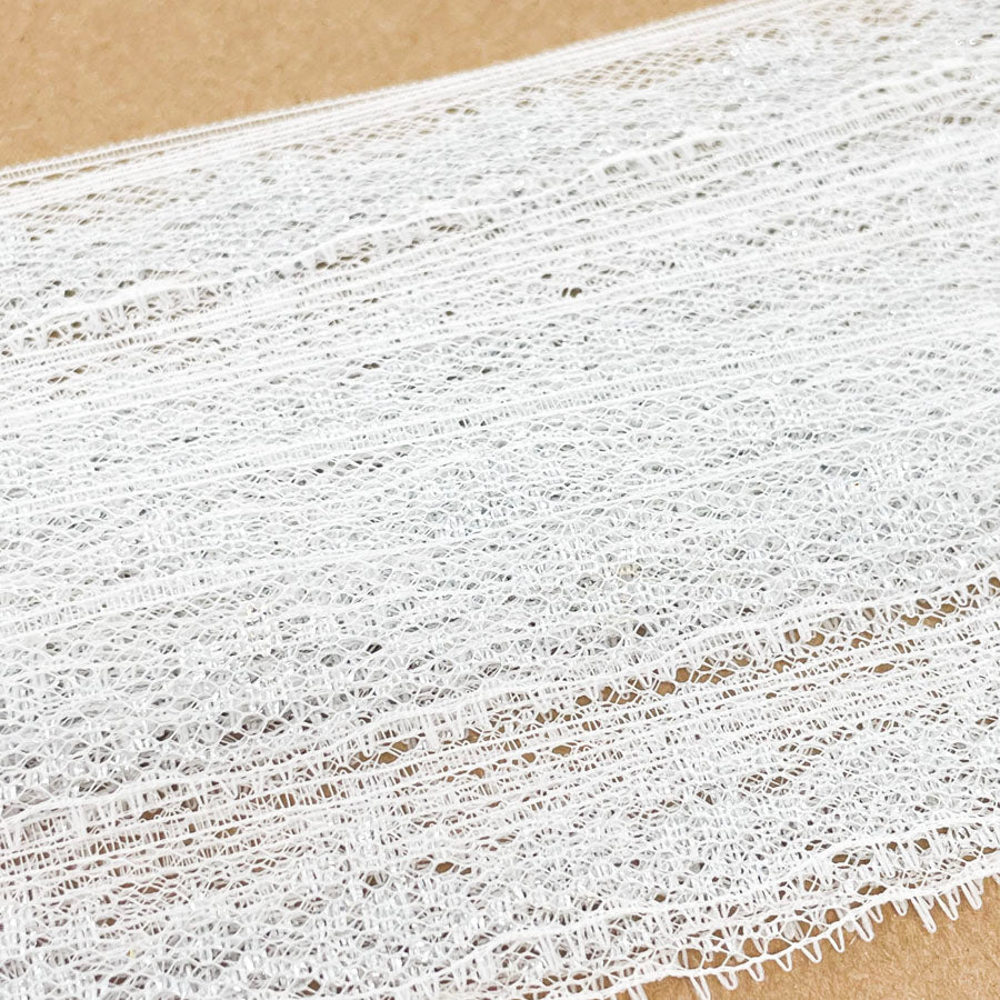 Delicate Silver Trim - 14 yards