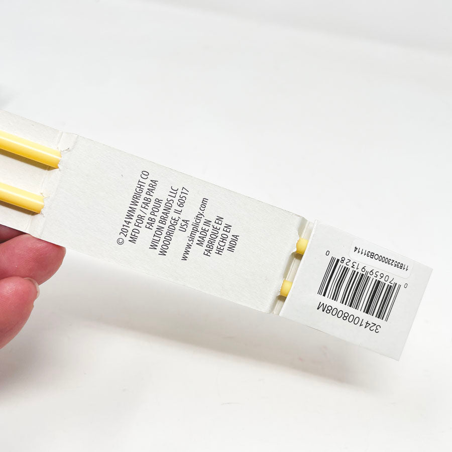 Boye Plastic Knitting Needles 10"-Size 8/5mm