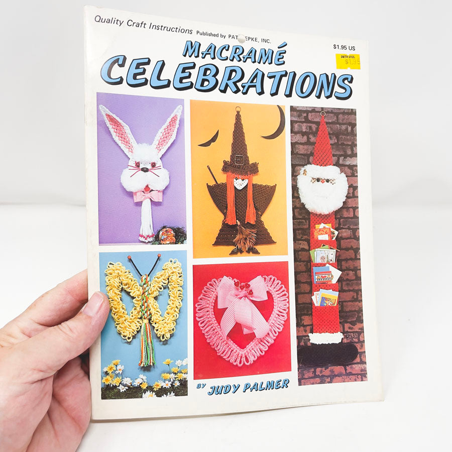 Vintage Macrame Celebrations Booklet by Judy Palmer