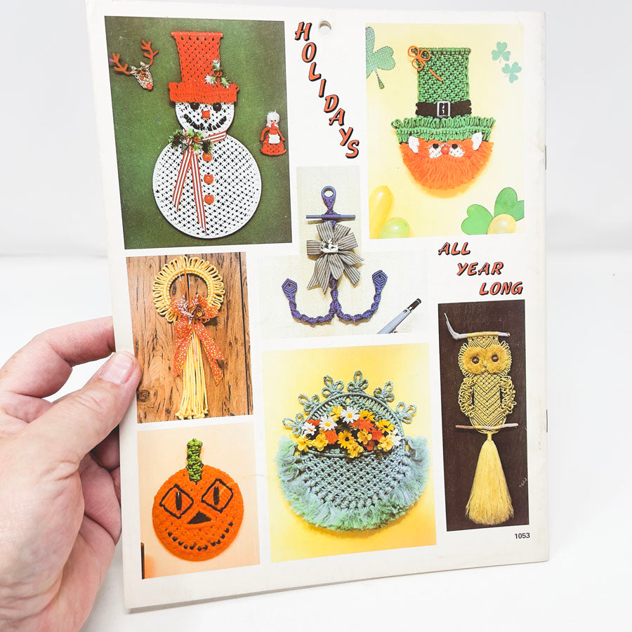 Vintage Macrame Celebrations Booklet by Judy Palmer
