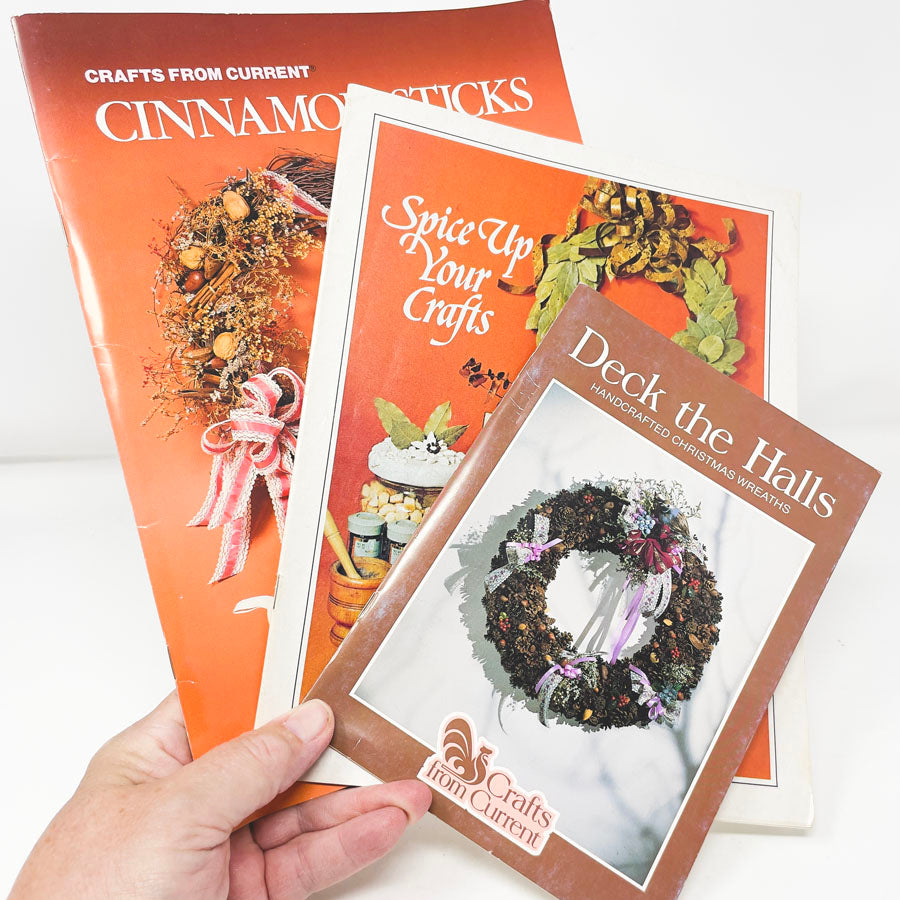 Bundle of Vintage Crafts from Current Booklets