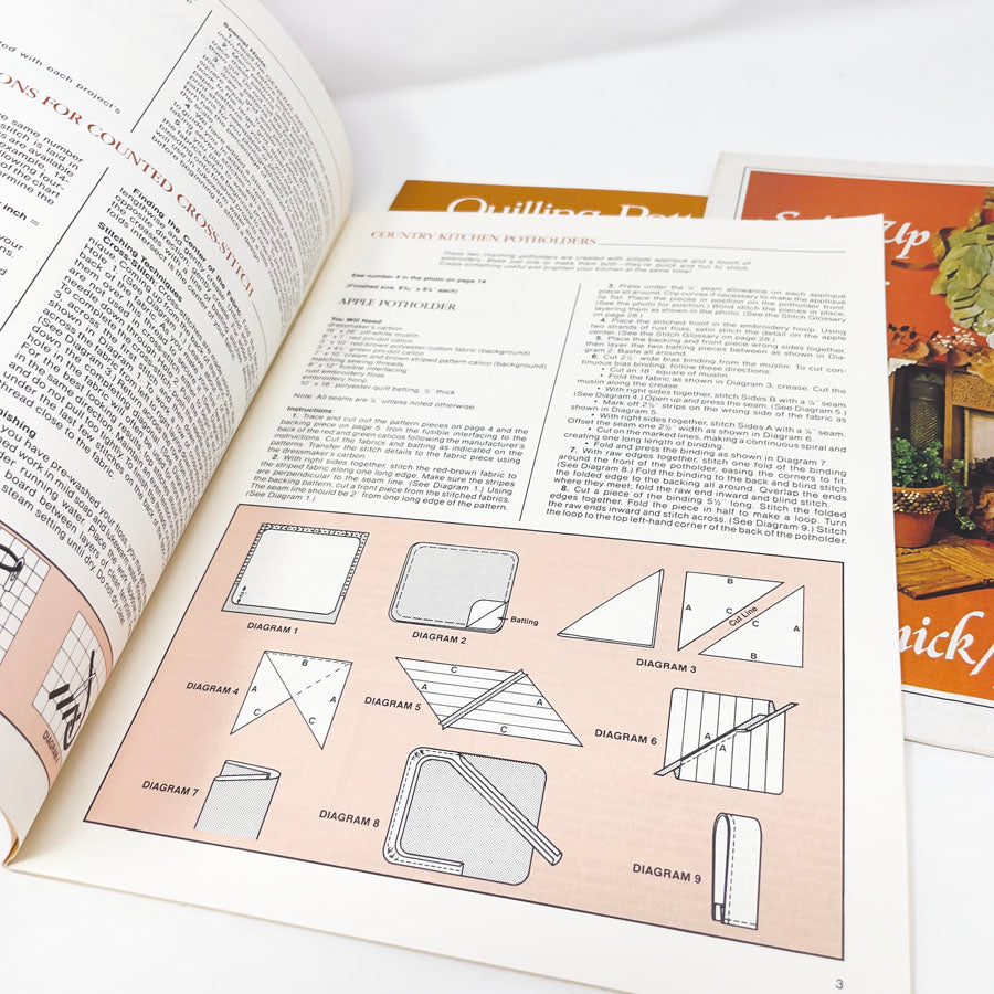 Bundle of Vintage Crafts from Current Booklets