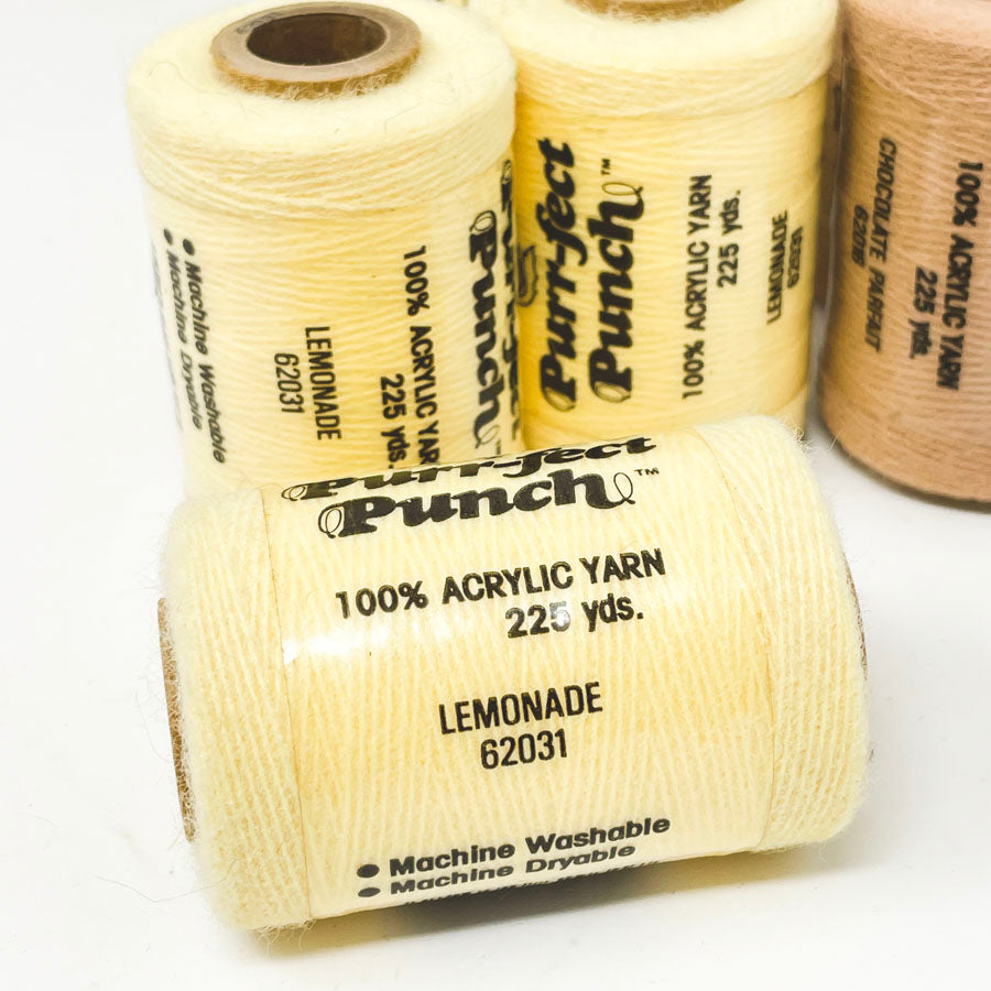 Purr-fect Punch Acrylic Yarn - 225 yds - Pick a Color