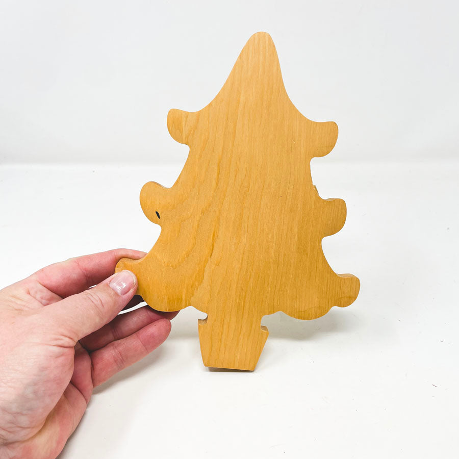 9" Wood Christmas Tree