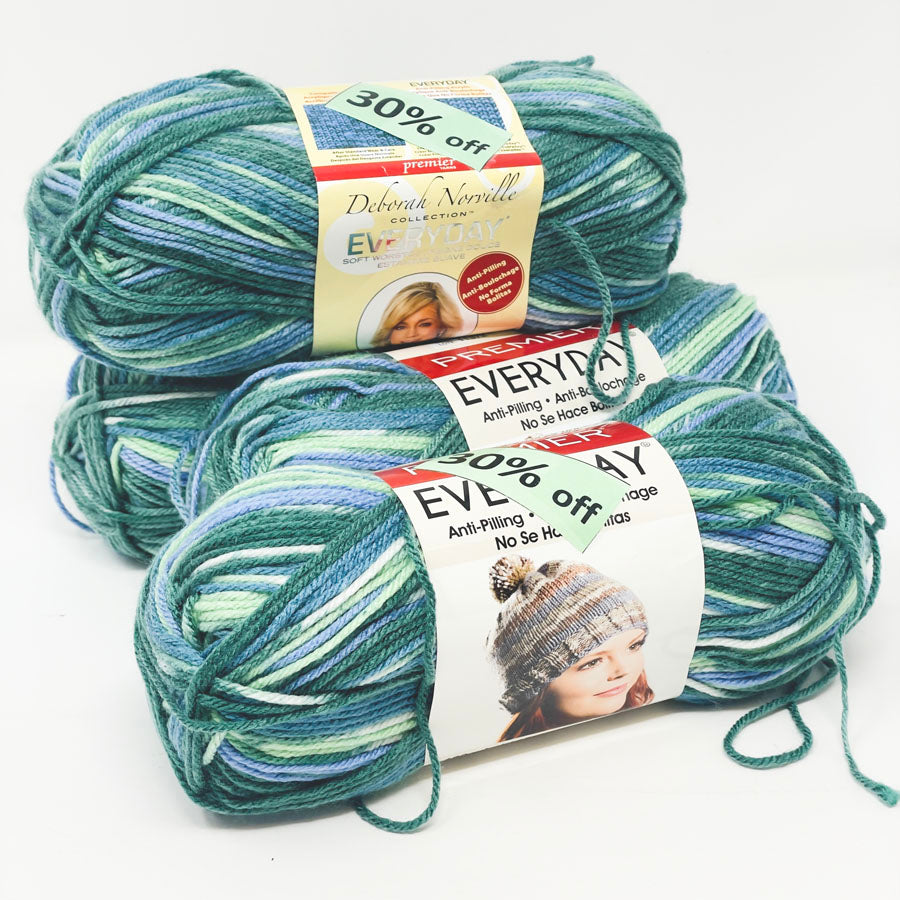 Premier Everyday Anti-Pilling Yarn - Variegated Colors