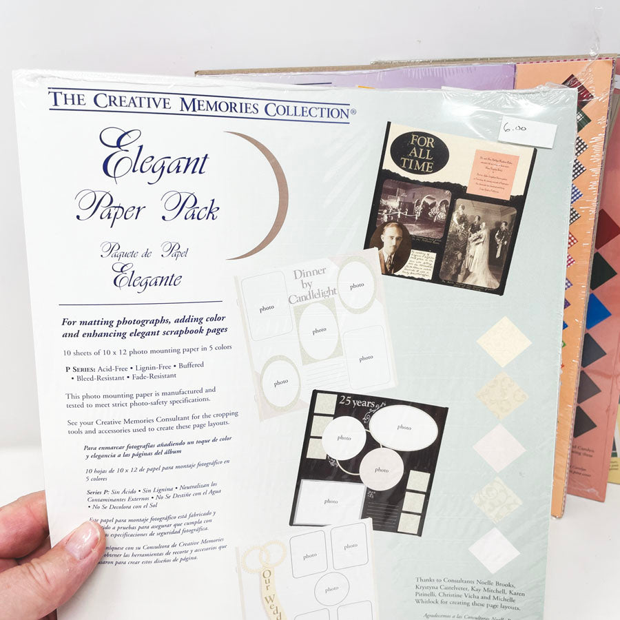 Making Memories Paper Packs - Pick a Set