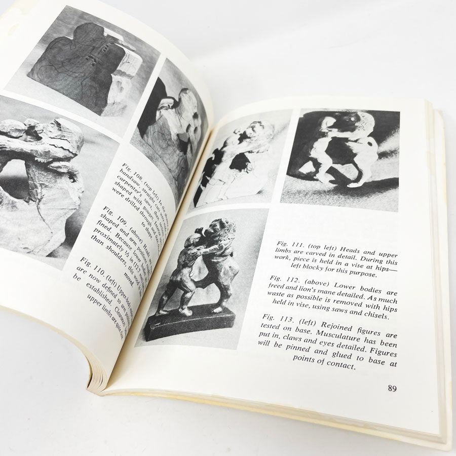 Carving Flora & Fables in Wood Book by E.J. Tangerman