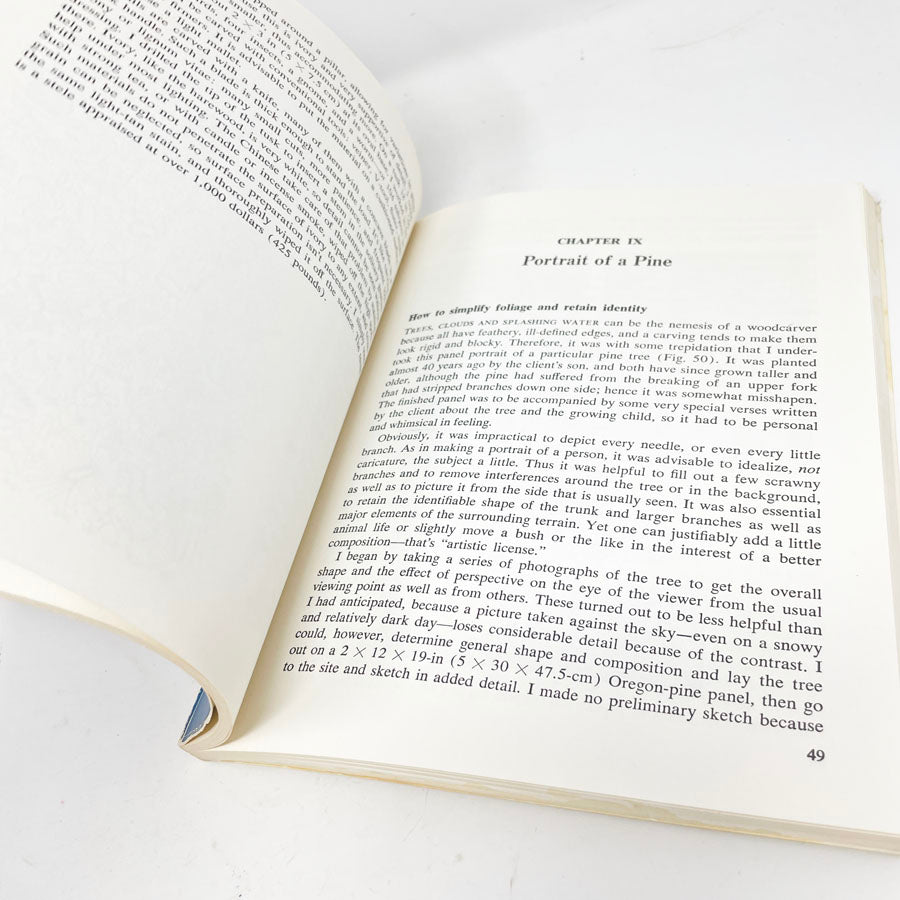 Carving Flora & Fables in Wood Book by E.J. Tangerman