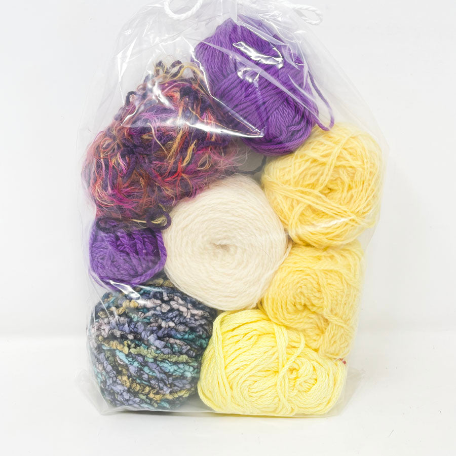Spring Pansies Yarn Bundle