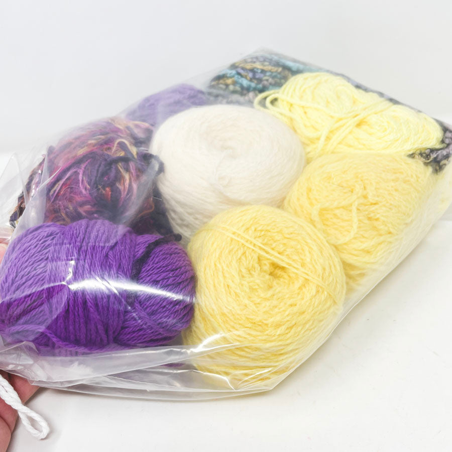 Spring Pansies Yarn Bundle