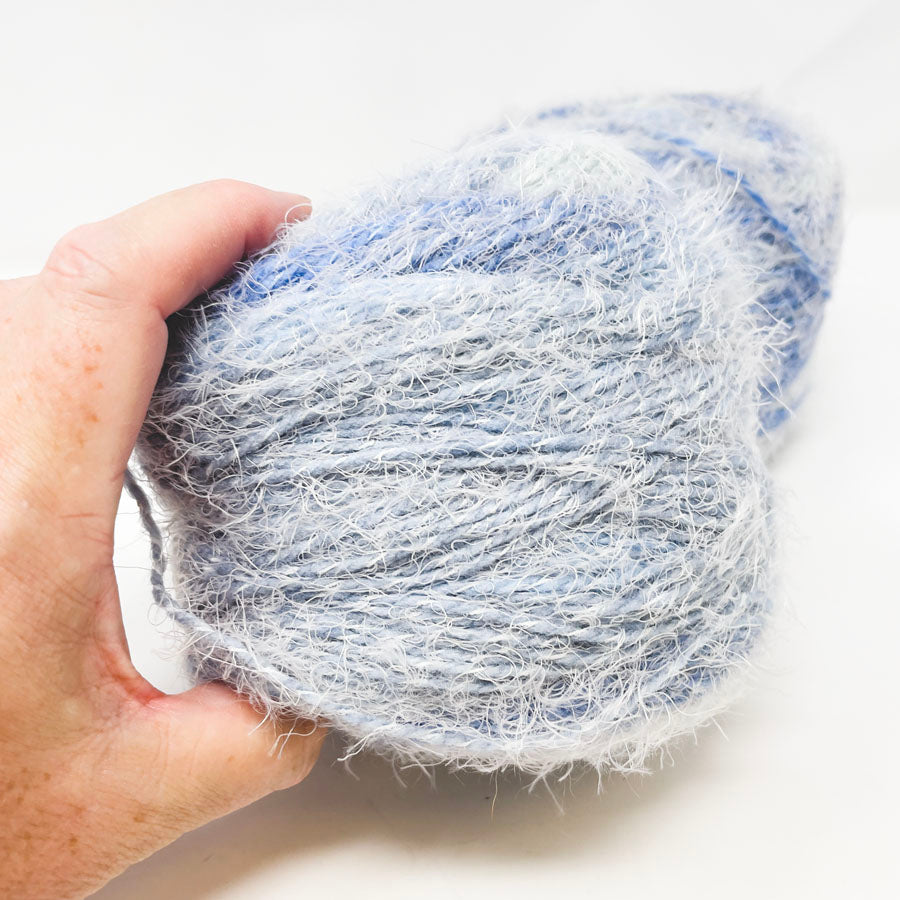 Fuzzy Blues Yarn (1)