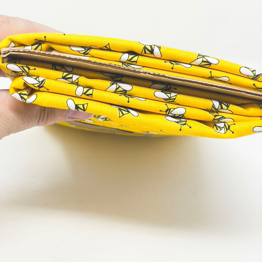2 yds - Yellow Bee Fabric