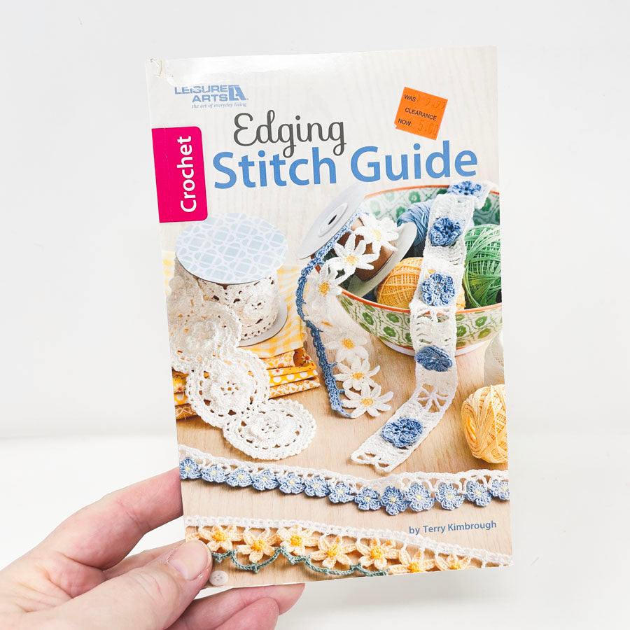 "Edging Stitch Guide" Crochet Booklet by Terry Kimbrough