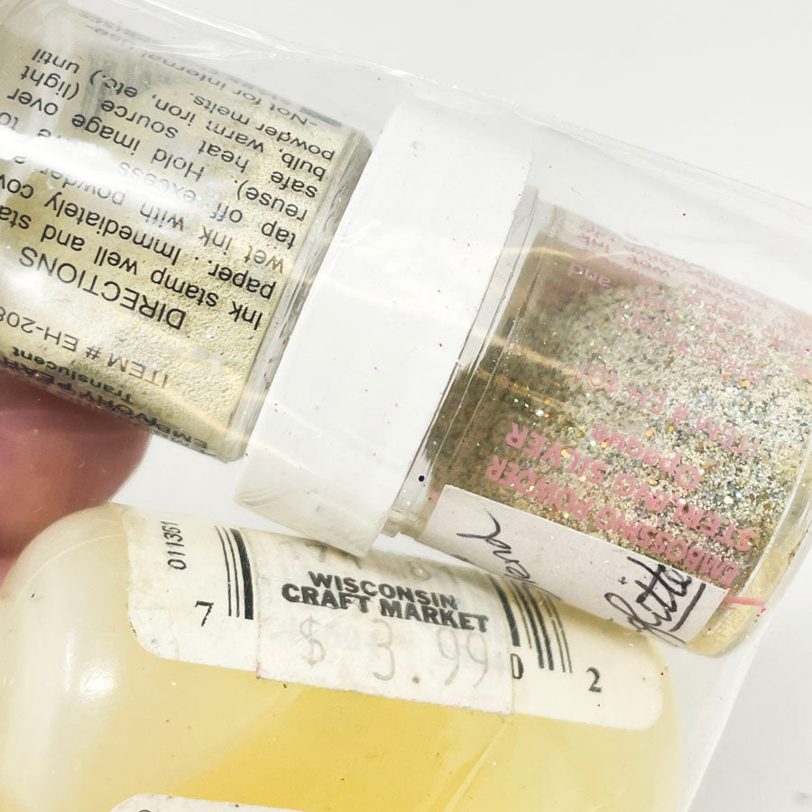 Bundle of Embossing Mediums