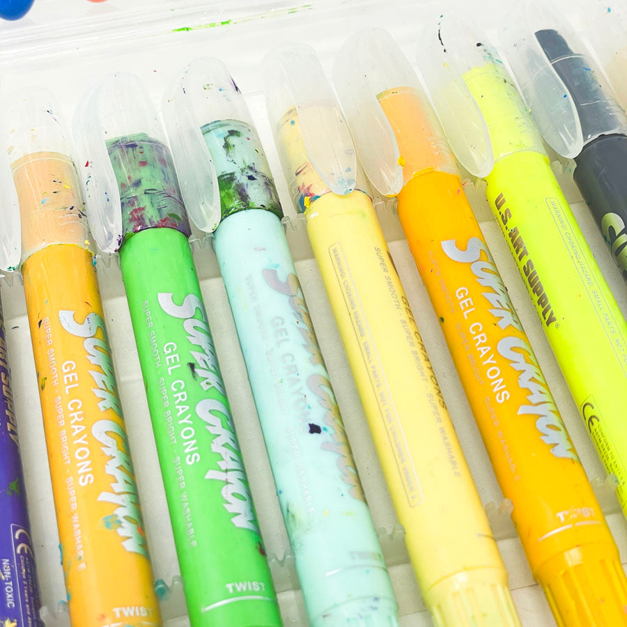 Gel Crayons - 36 Super Crayons Set