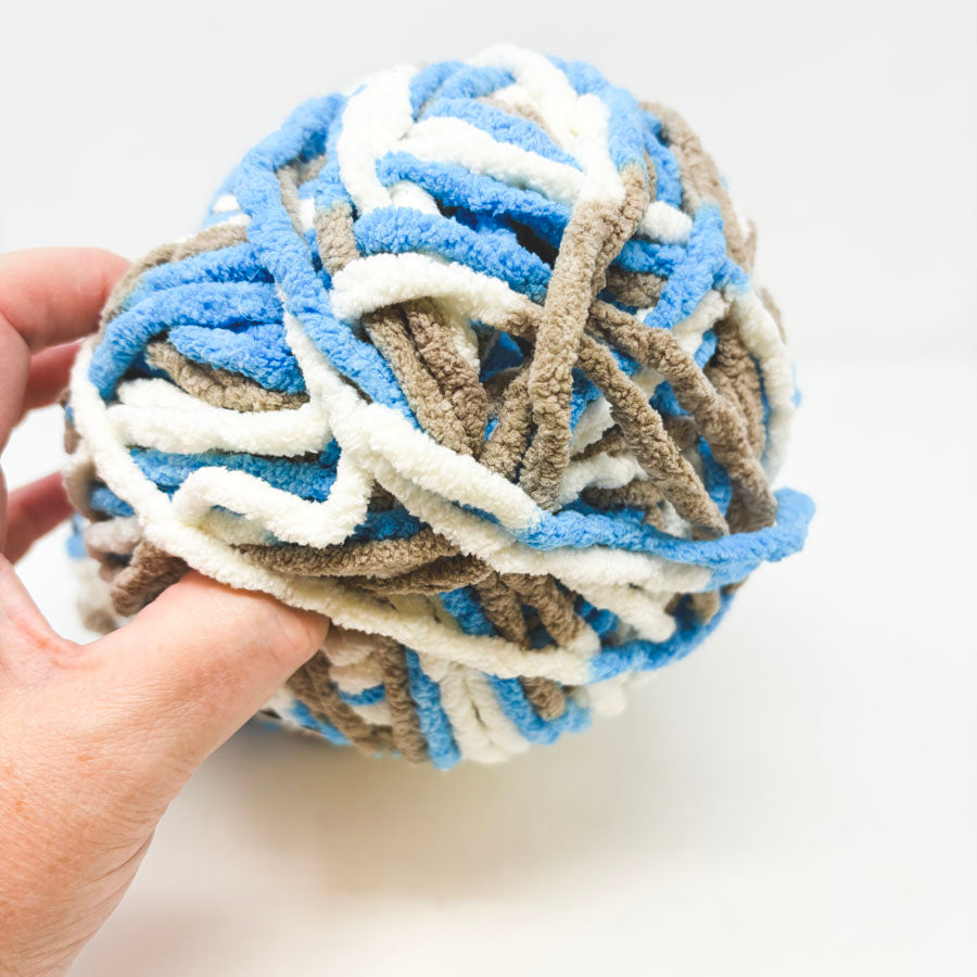 Bernat Baby Blanket Chenille Yarn - Little Royales