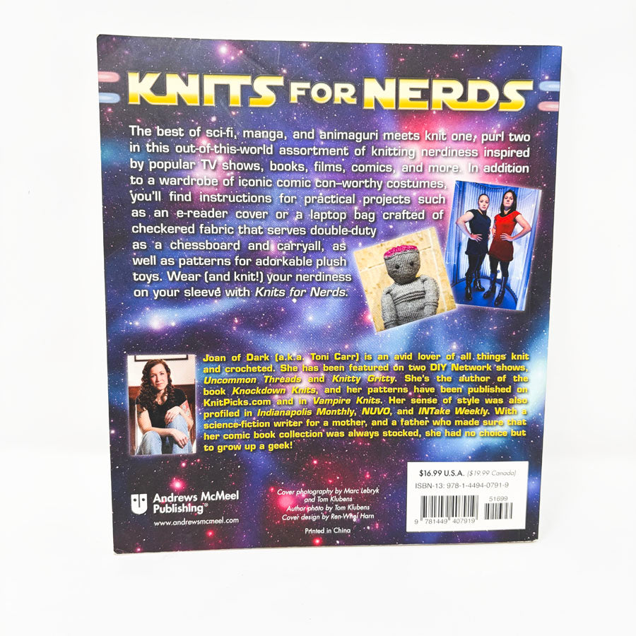 Knits for Nerds Book by Toni Carr