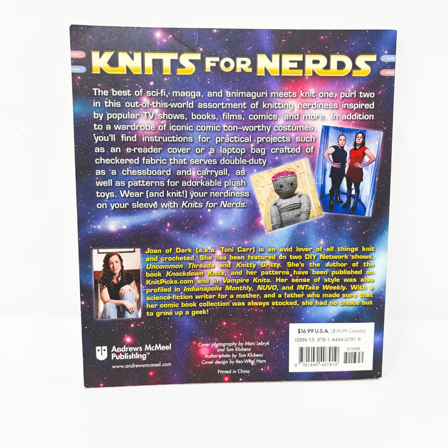 Knits for Nerds Book by Toni Carr