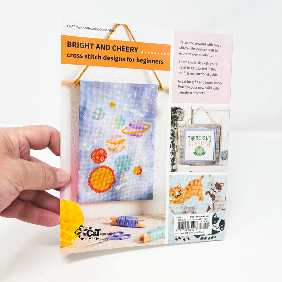 Jump Into Cross Stitch Book by Sally Wilson