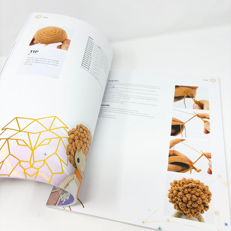 Crochet Zodiac Dolls Book by Carla Mitrani