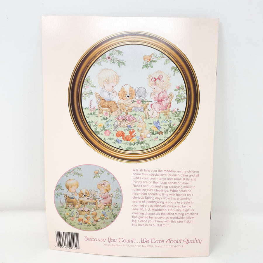 Life's Little Blessings: Let Us Give Thanks Cross Stitch Pattern