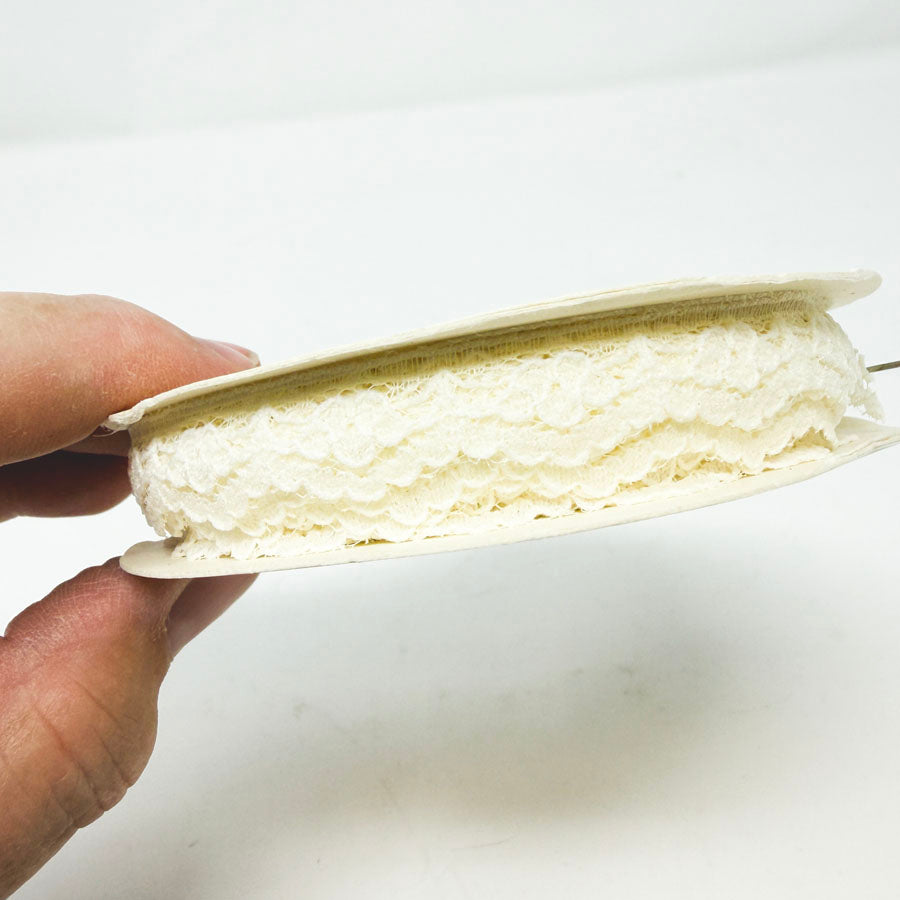 Spool of Cream Lace Trim