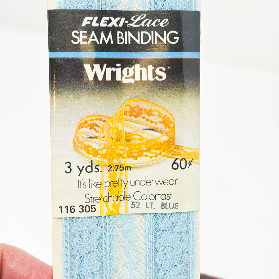 Stretch Lace Seam Binding - Pick a Color