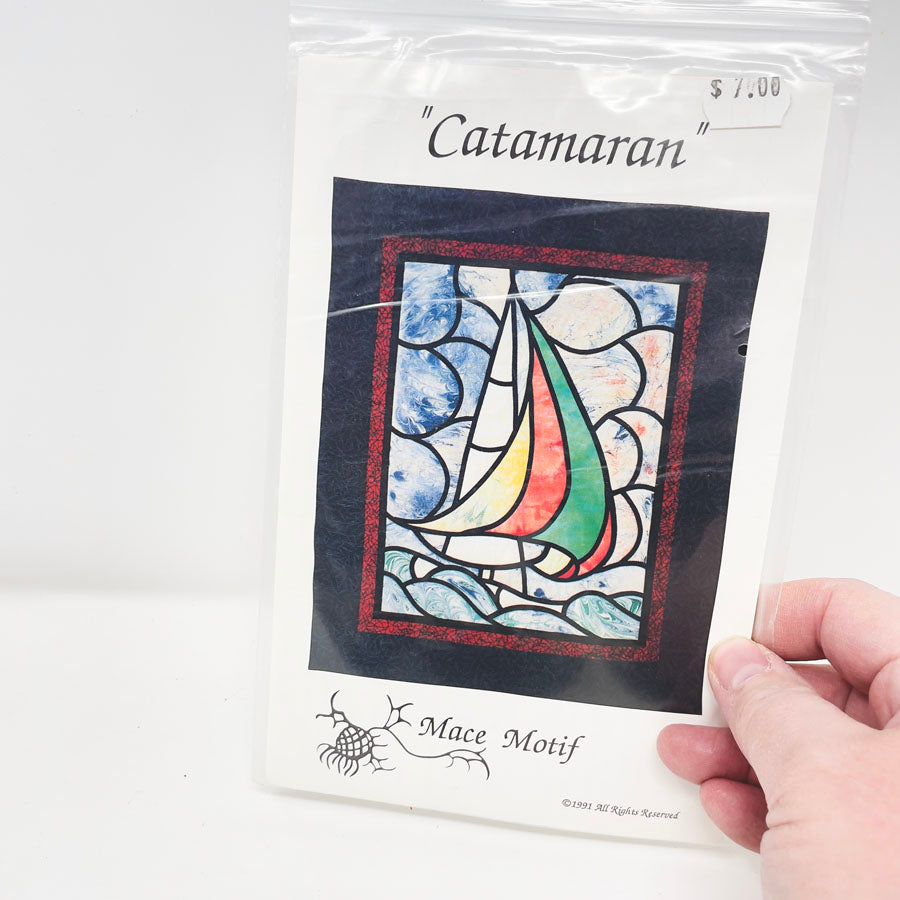 Mace Motif Stained Glass Quilt Patterns - Pick a Design