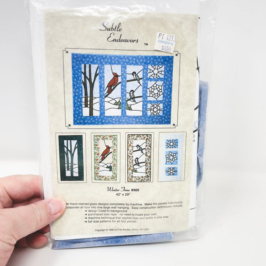 Subtle Endeavors Stained Glass Quilt Patterns - Pick a Design