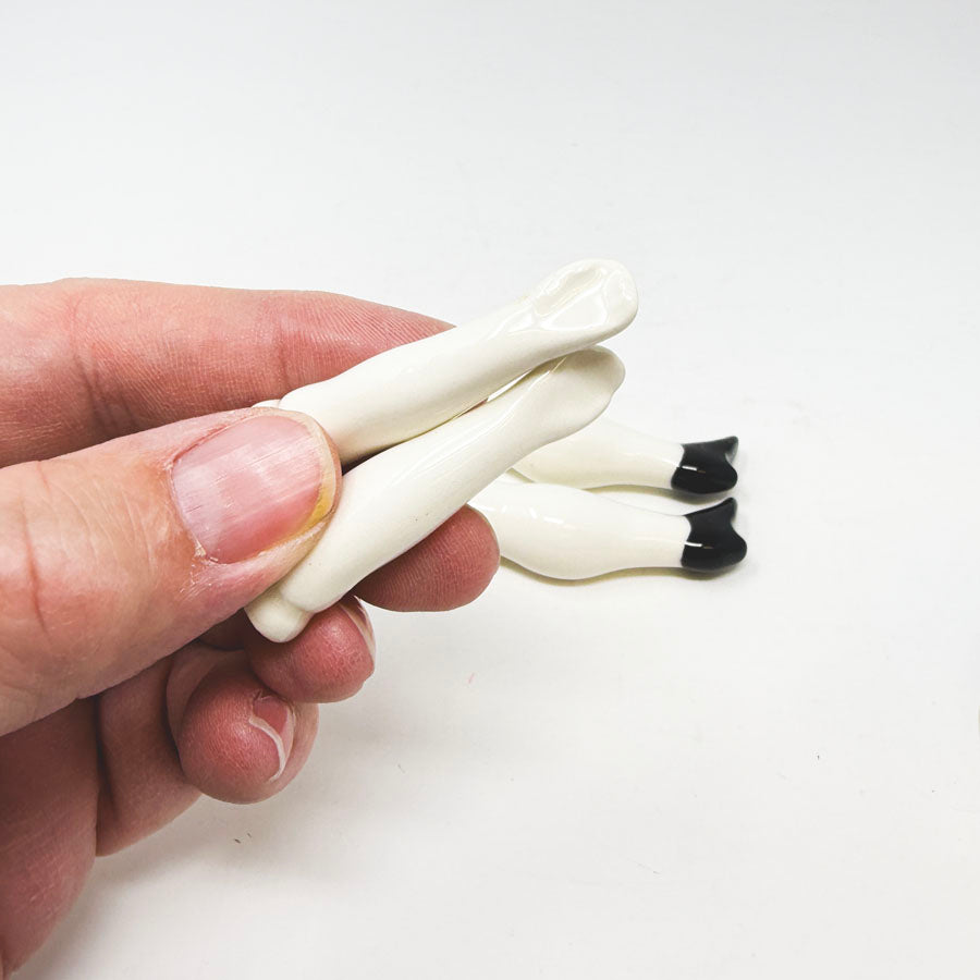 Reproduction Doll Head, Hands, Legs Set