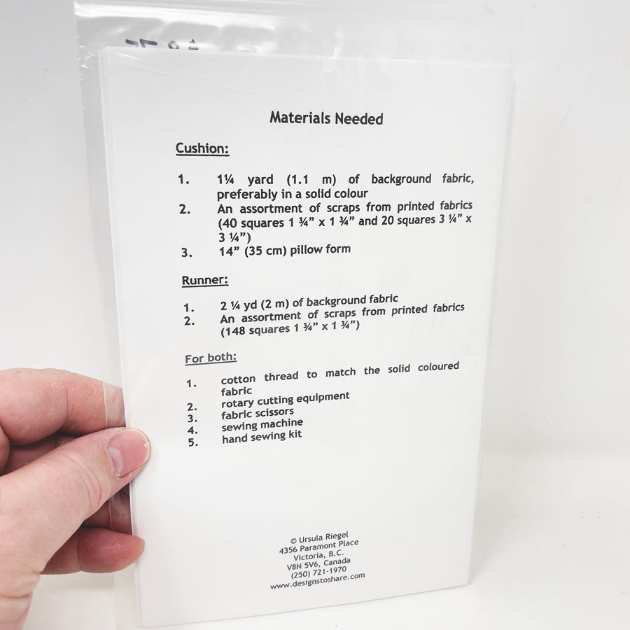 Cathedral Window Quilt Pattern by Designs to Share with You