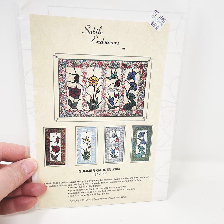 Subtle Endeavors Stained Glass Quilt Patterns - Pick a Design
