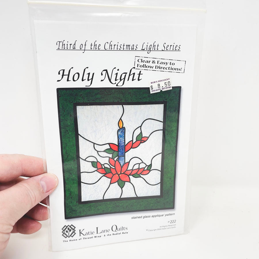 Assorted Stained Glass Style Quilt Patterns - Pick a Design