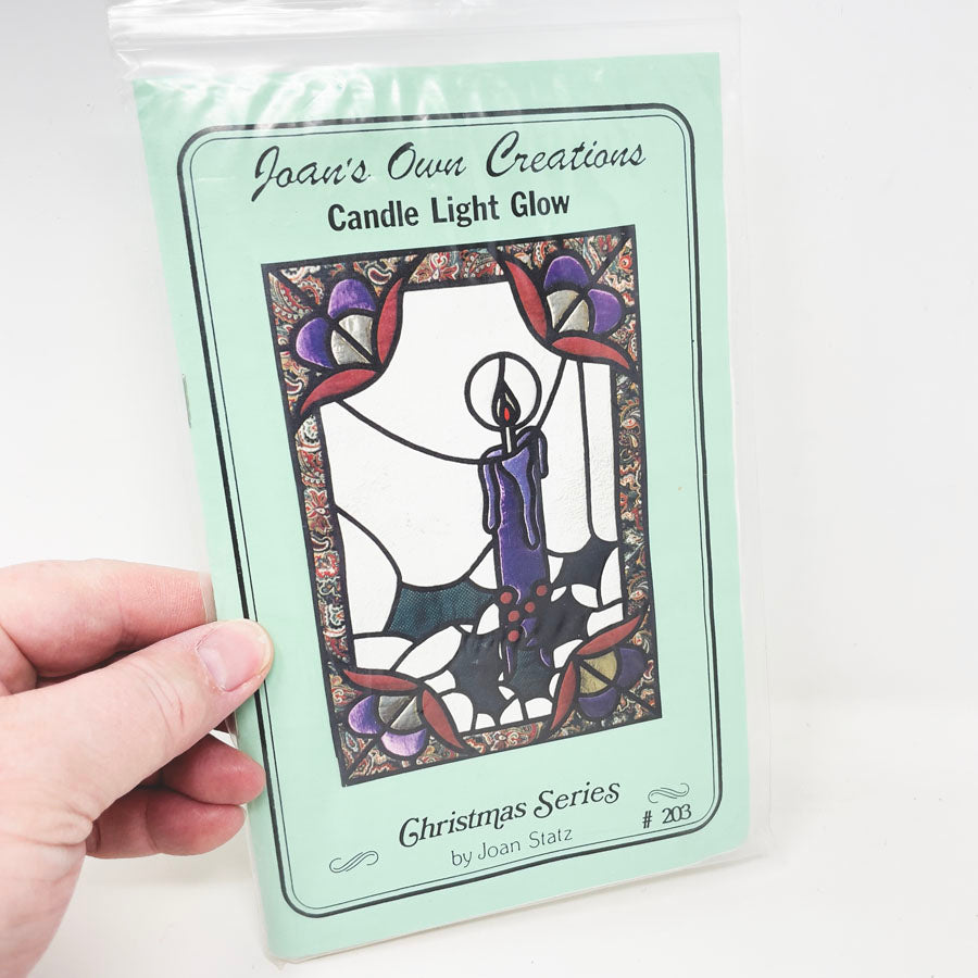 Assorted Stained Glass Style Quilt Patterns - Pick a Design