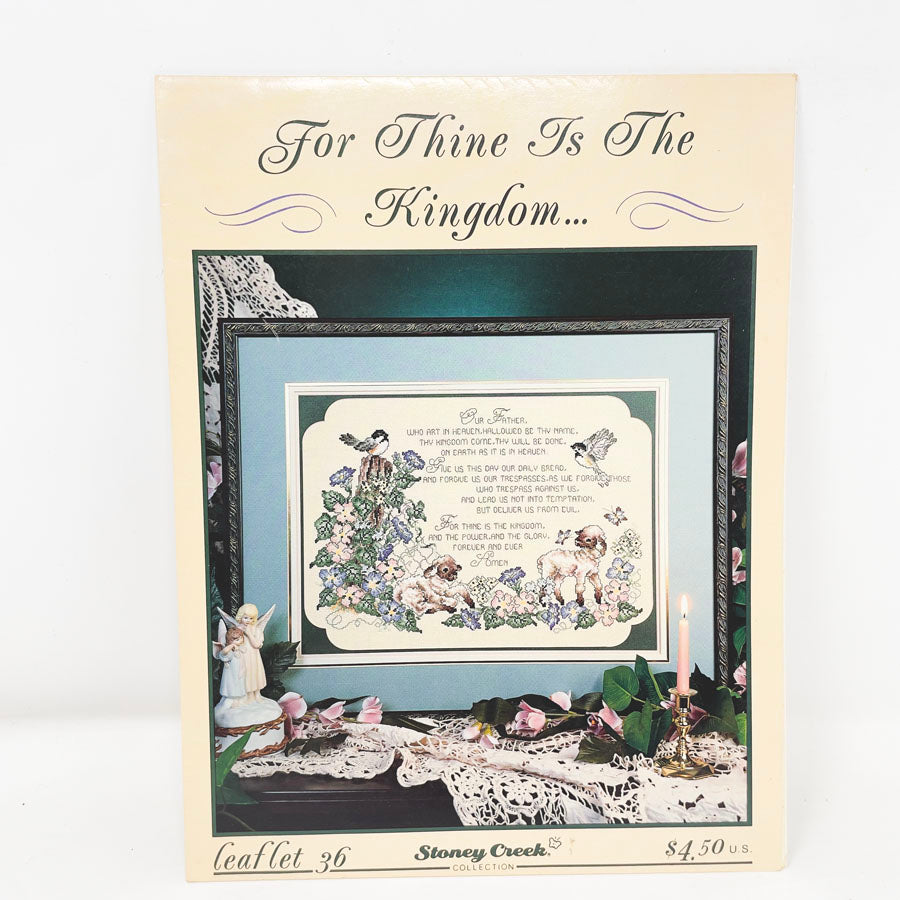 For Thine Is The Kingdom Cross Stitch Pattern