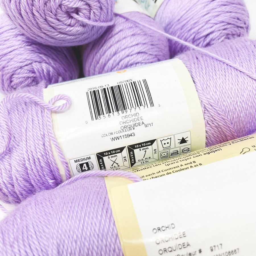 Caron Simply Soft Yarn - Orchid (1)