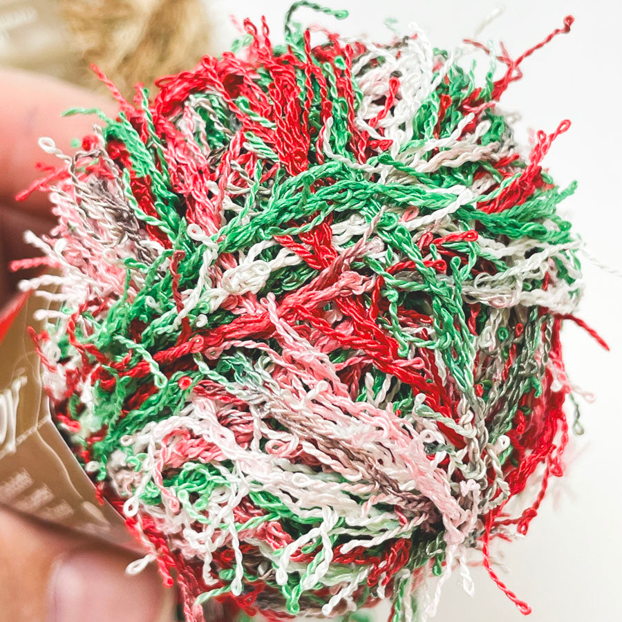 Red Heart Scrubby Yarn