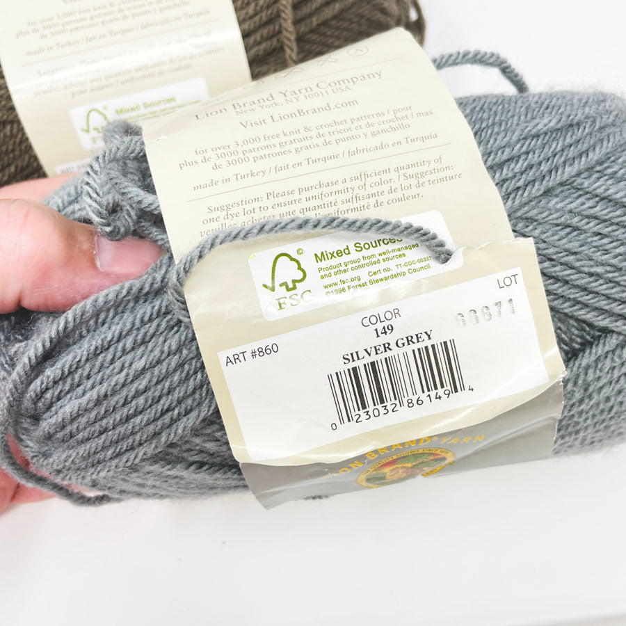 Bundle of Lion Brand Vanna's Choice Yarn