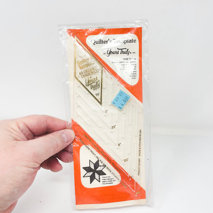 Vintage Quilters Template Plastic Templates